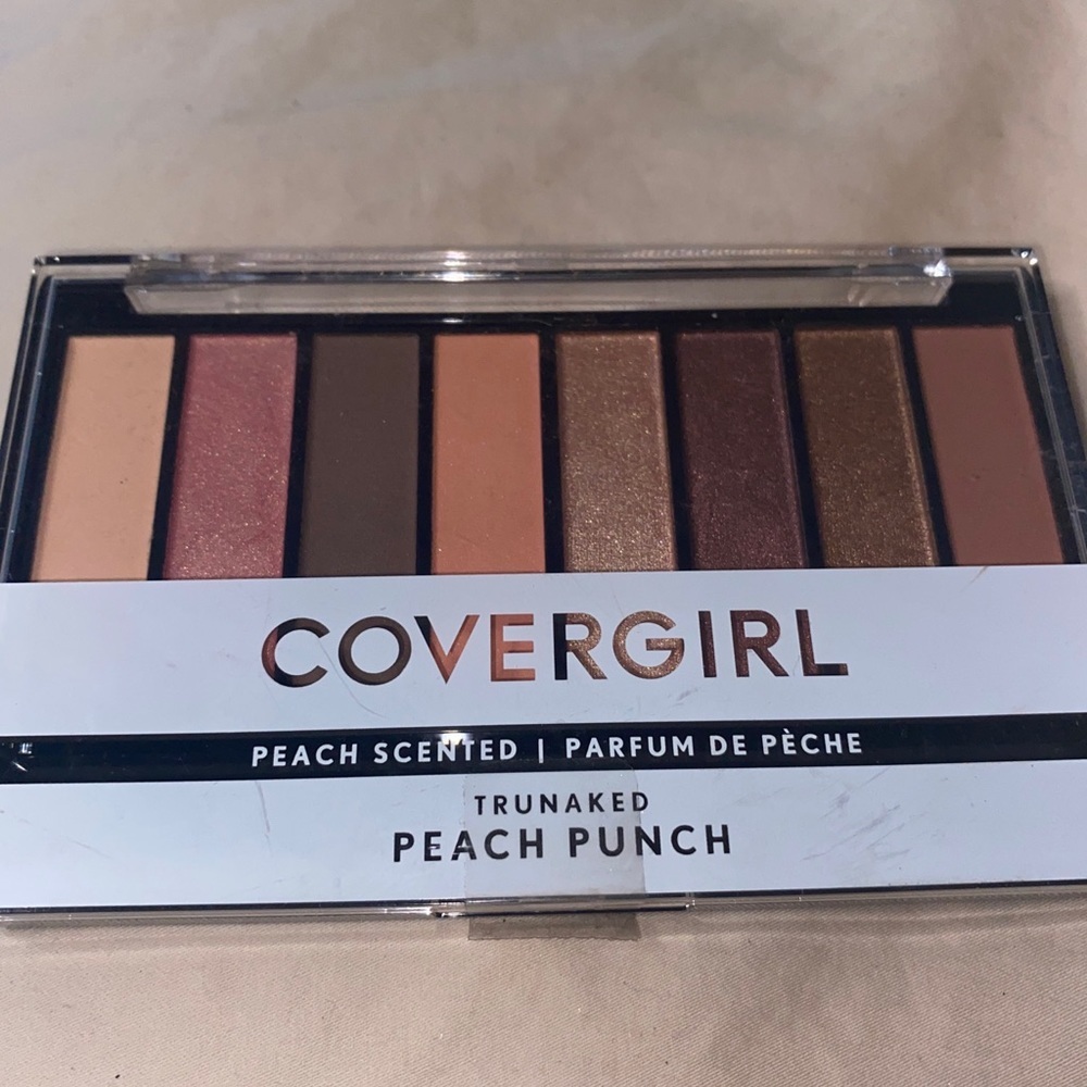CoverGirl TruNaked Scented Eyeshadow Palette Peach Punch .23 oz. New Sealed